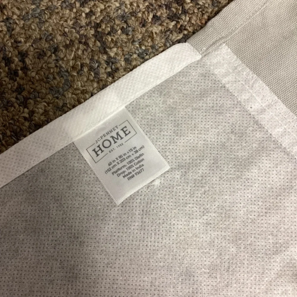 JCPenney Home Gray Full Size Bed Shirt
